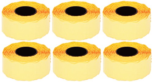Agipa 100924, 6 Rollen mit je 1.000 Etiketten neon-orange Agipa 100924, 6 Rollen mit je 1.000 Etiketten neon-orange von APLI
