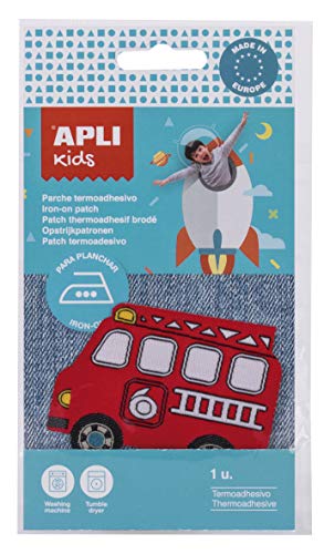 Apli 017797 Aufnäher zum Aufbügeln, gewebt, 1 Stück von APLI Kids