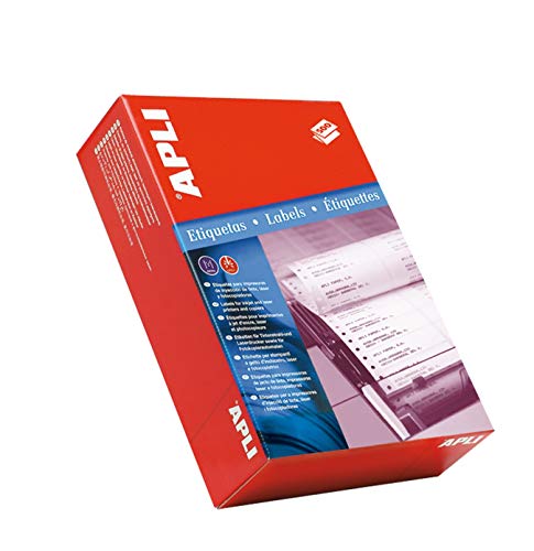 Apli 559 Etiketten für Matrixdrucker auf Dauerpapier, 00559 Apli 559 Etiketten für Matrixdrucker auf Dauerpapier, 00559 von APLI