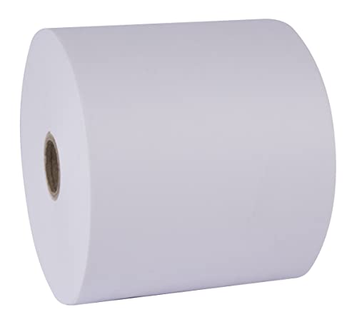 Apli Thermo-Papierrollen, Weiß, 80 x 45 x 12 mm, 8 Stück Apli Thermo-Papierrollen, Weiß, 80 x 45 x 12 mm, 8 Stück von APLI