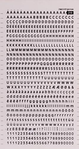 Buchstaben und Zahlen übertragbar, schwarz. Super Buchstaben und Zahlen 4 mm Schwarz Buchstaben und Zahlen übertragbar, schwarz. Super Buchstaben und Zahlen 4 mm Schwarz von APLI