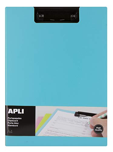 Clipboard mit Premium Lasche blau A4 von APLI