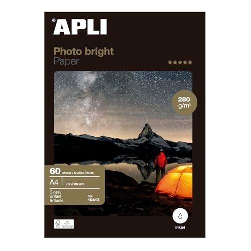 Fotopapier glänzend A4 von APLI