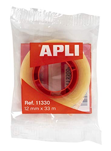 APLI Klebeband transparent 12 mm x 33 m APLI Klebeband transparent 12 mm x 33 m von APLI