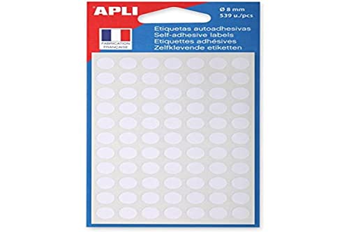 agipa 111830 Markierungspunkte, Durchmesser: 8 mm, rund, weiß agipa 111830 Markierungspunkte, Durchmesser: 8 mm, rund, weiß von APLI