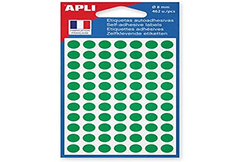 agipa 111831 Markierungspunkte, Durchmesser: 8 mm, rund, grün agipa 111831 Markierungspunkte, Durchmesser: 8 mm, rund, grün von APLI