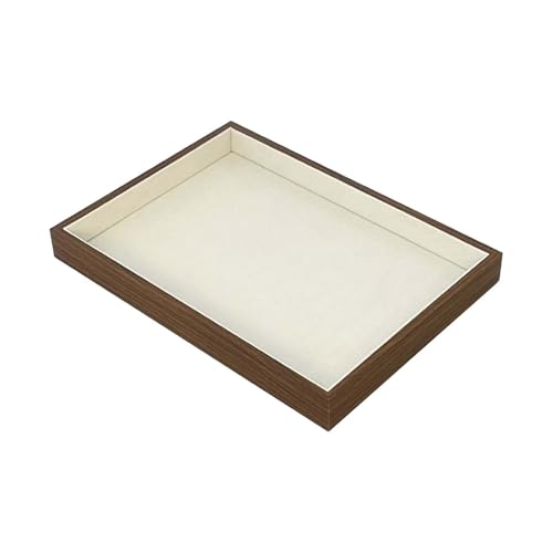 APLVFFZH Schmucktablett, Mehrzweck Serviertablett Aus Holz für Schminktisch, Kommode, Badezimmer APLVFFZH Schmucktablett, Mehrzweck Serviertablett Aus Holz für Schminktisch, Kommode, Badezimmer von APLVFFZH