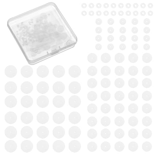 120 Stück Silikon-Ohrring-Verschlüsse Stopper für Piercings, 3/5/7/9 mm, klare Silikon-Ohrring-Verschlüsse, Scheibe für Ohrringe, Ohrpiercing, Scheiben, Ohrläppchen, Stütz-Patches für Piercing-Bump 120 Stück Silikon-Ohrring-Verschlüsse Stopper für Piercings, 3/5/7/9 mm, klare Silikon-Ohrring-Verschlüsse, Scheibe für Ohrringe, Ohrpiercing, Scheiben, Ohrläppchen, Stütz-Patches für Piercing-Bump von APLZGMG