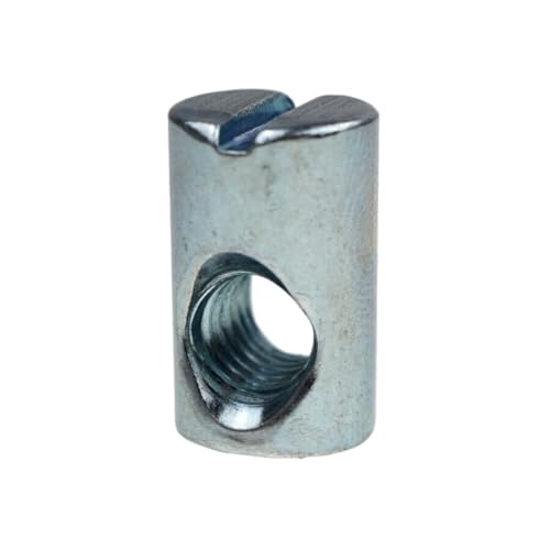 10 Stück Quermutterbolzen M6 x 13 Unsymmetrische Bolzenmuttern M6 10x13 Zylindermutter mit Gewinde Möbelverbinder Möbelbeschläge Schraubverbinder 10 Stück Quermutterbolzen M6 x 13 Unsymmetrische Bolzenmuttern M6 10x13 Zylindermutter mit Gewinde Möbelverbinder Möbelbeschläge Schraubverbinder von APM-Trade