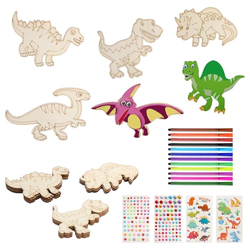 40 Stück Dinosaurier Holzbausatz Kinder Kindergeburtstag Basteln, Holzbastelsets Bastelset Kindergeburtstag Holz zum Bemalen, Bastelsachen Dinosaurier Geburtstag Bastelset Kinder 4 5 6 7 8 Jahre 40 Stück Dinosaurier Holzbausatz Kinder Kindergeburtstag Basteln, Holzbastelsets Bastelset Kindergeburtstag Holz zum Bemalen, Bastelsachen Dinosaurier Geburtstag Bastelset Kinder 4 5 6 7 8 Jahre von APOMOONS