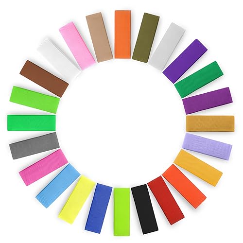 APOMOONS Gummiband zum Nähen 24 Farben Breit Einfassband, Farbiges Falzgummi Gummibänder, Breites Gummiband, Elastisches Band für Nähzubehör DIY Handwerk Kleidung Gürtel Perückenbänder APOMOONS Gummiband zum Nähen 24 Farben Breit Einfassband, Farbiges Falzgummi Gummibänder, Breites Gummiband, Elastisches Band für Nähzubehör DIY Handwerk Kleidung Gürtel Perückenbänder von APOMOONS