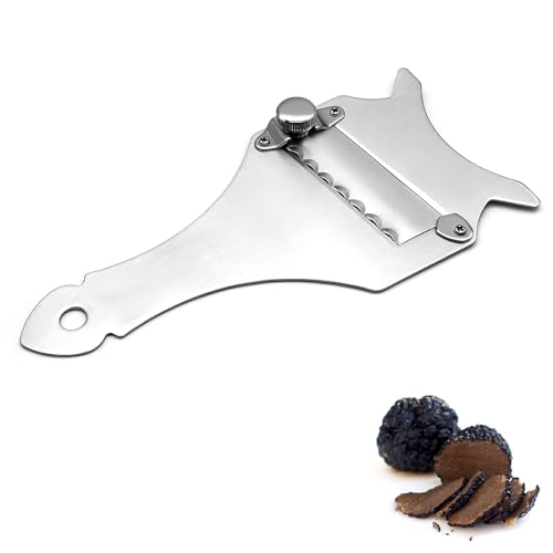 Trüffelhobel, Edelstahl Verstellbarer Gourmethobel, Trüffelreibe Edelstahl Käsemesser Verstellbarer Gourmethobel Schokoladenrasierer für Zuhause Küche Restaurant Trüffelhobel, Edelstahl Verstellbarer Gourmethobel, Trüffelreibe Edelstahl Käsemesser Verstellbarer Gourmethobel Schokoladenrasierer für Zuhause Küche Restaurant von APOMOONS