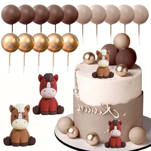 Cowboy Cake Topper Pferd Geburtstag Kuchen Topper Western Pferd Party Kuchen Dekorationen Geburtstag Thema Baby Taufe Dekorationen Geeignet für Jungen und Mädchen Cowboy Cake Topper Pferd Geburtstag Kuchen Topper Western Pferd Party Kuchen Dekorationen Geburtstag Thema Baby Taufe Dekorationen Geeignet für Jungen und Mädchen von APPCRFM