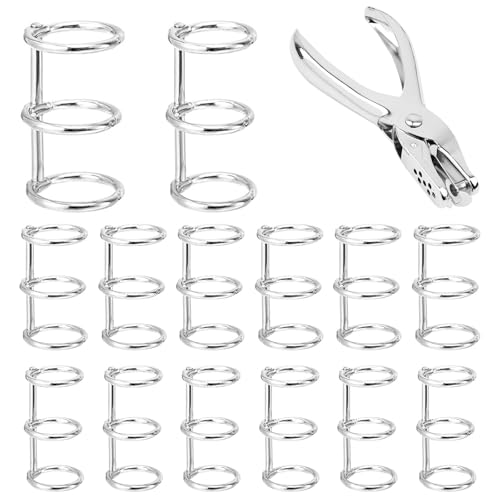 3-Loch-Typ Karteikarten Ring 12 Stück Binder Ringe Loseblatt Verbinder Ringe 3 Ring Metall Lose Blatt Buch Loseblatt Verbinder Heftringe mit 1 Lochzang für Papiersortierung Notizbücher Fotoalbum Diy 3-Loch-Typ Karteikarten Ring 12 Stück Binder Ringe Loseblatt Verbinder Ringe 3 Ring Metall Lose Blatt Buch Loseblatt Verbinder Heftringe mit 1 Lochzang für Papiersortierung Notizbücher Fotoalbum Diy von APRRMLIZW