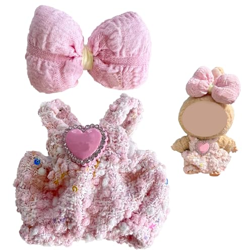 Bekleidung Für 17 cm La-bubu Plüsch Niedliche Mini Plüsch Puppen Kleidung Puppenkleidung Für La-bubu Kleidung Kuscheltier Kleidung Outfit Nur Bekleidung Für La-bubu Monster Plüsch Toy, Rosa Bekleidung Für 17 cm La-bubu Plüsch Niedliche Mini Plüsch Puppen Kleidung Puppenkleidung Für La-bubu Kleidung Kuscheltier Kleidung Outfit Nur Bekleidung Für La-bubu Monster Plüsch Toy, Rosa von APRRMLIZW