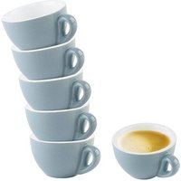 6 APS Kaffeetassen Snug blau 0,2 l von APS