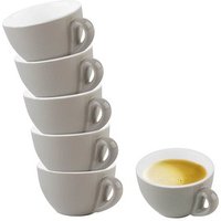 6 APS Kaffeetassen Snug grau 0,2 l von APS