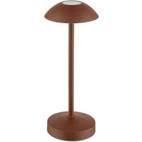 APS ALVA LED-Akku-Tischleuchte rostfarben 1,0 W von APS
