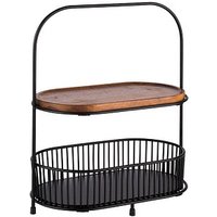 APS Etagere ALL-ROUNDER schwarz 37,5 cm von APS