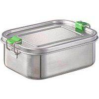 APS Lunchbox M 6,5 cm hoch silber von APS