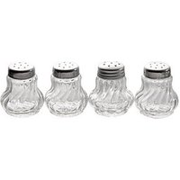 APS Salz- & Pfefferstreuer-Set Mini transparent/silber 4-tlg. APS Salz- & Pfefferstreuer-Set Mini transparent/silber 4-tlg. von APS