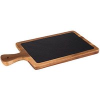 APS Servierplatte braun, schwarz 26,0 x 18,0 cm, 1 St. von APS