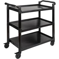 APS Servierwagen READY schwarz 50,0 x 108,0 x 96,0 cm APS Servierwagen READY schwarz 50,0 x 108,0 x 96,0 cm von APS