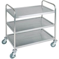APS Servierwagen silber 59,0 x 91,0 x 93,0 cm APS Servierwagen silber 59,0 x 91,0 x 93,0 cm von APS