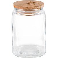 APS Vorratsdosen WOODY 21,5 cm hoch transparent 2,5 l von APS