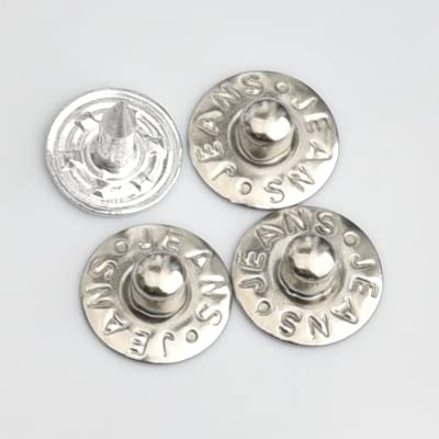 300 Sätze/Packung, 9,5 mm, Messing, Jeansknöpfe, Nieten, Bolzen, Alaun, Nagel, Fixierwerkzeug, Tasche, Leder, Basteltasche, Gürtel, 6 Farben ZD-023-NICKEL 300 Sätze/Packung, 9,5 mm, Messing, Jeansknöpfe, Nieten, Bolzen, Alaun, Nagel, Fixierwerkzeug, Tasche, Leder, Basteltasche, Gürtel, 6 Farben ZD-023-NICKEL von APTTEK