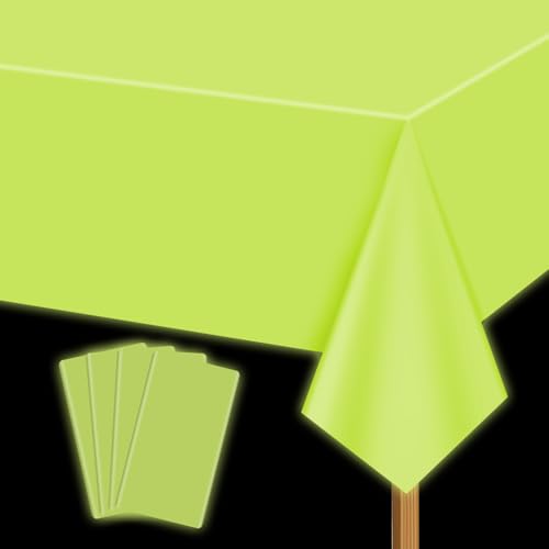 Neon Tischdecken - 4 Stück Gelb 130 x 220 cm Glow in The Dark Tischdecken für Neon Party Dekorationen Glow Party Supplies Neon Tischdecken - 4 Stück Gelb 130 x 220 cm Glow in The Dark Tischdecken für Neon Party Dekorationen Glow Party Supplies von APUXXJUPA