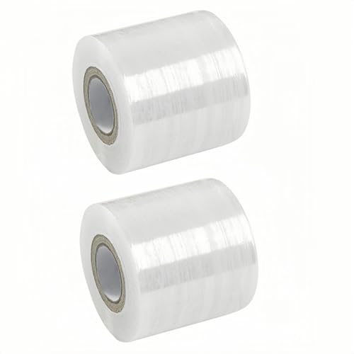 Stretchfolie, Mini-Rolle, transparent, schwer, Kunststoff, unbeheizt, 5 x 396 m, für Büro, zum Verpacken, Begrenzen, Aufbewahren, Palettenflaschen, Dosen Stretchfolie, Mini-Rolle, transparent, schwer, Kunststoff, unbeheizt, 5 x 396 m, für Büro, zum Verpacken, Begrenzen, Aufbewahren, Palettenflaschen, Dosen von APZDFGIFCD