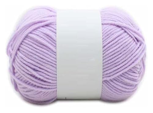 Garn for Handstricken, 50 g, Milch, Bastelstricken, 4-fädig(04 Lavender,6PCS) von AQCDPJYU