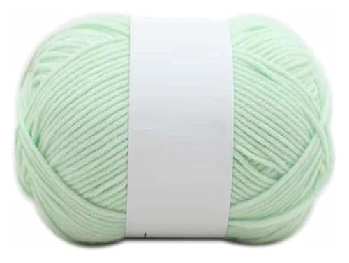 Garn for Handstricken, 50 g, Milch, Bastelstricken, 4-fädig(15 Mei Green,4PCS) von AQCDPJYU