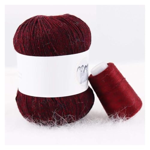 Garn for Handstricken, 50 g + 20 g/Set Kaschmir(26,6PCS) von AQCDPJYU