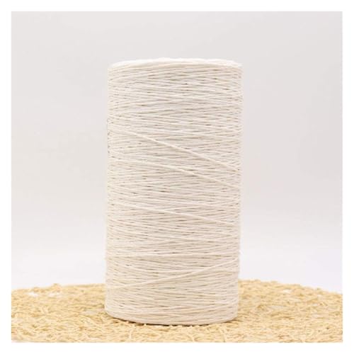 Garn for Handstricken, 500 g Raffia, handgewebtes Strohhut-Sommerstrohgarn(18) von AQCDPJYU
