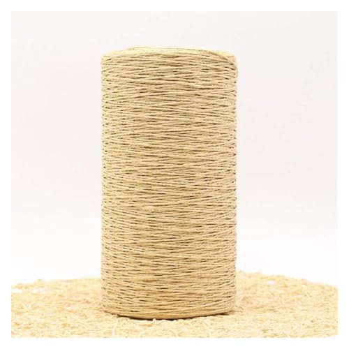 Garn for Handstricken, 500 g Raffia, handgewebtes Strohhut-Sommerstrohgarn(8) von AQCDPJYU