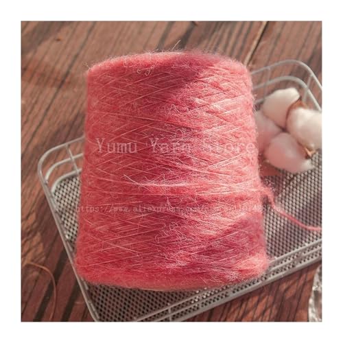 Leichtes, hypoallergenes Doppelstrick-Häkelgarn, 500 Gramm/1 Stück, weiches, feines Seiden-Strickgarn aus Mohair und Kaschmir, Häkelwolle for Stricken von Pullovern und Schals(No.07) von AQCDPJYU