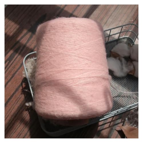 Leichtes, hypoallergenes Doppelstrick-Häkelgarn, 500 Gramm/1 Stück, weiches, feines Seiden-Strickgarn aus Mohair und Kaschmir, Häkelwolle for Stricken von Pullovern und Schals(No.x58) von AQCDPJYU