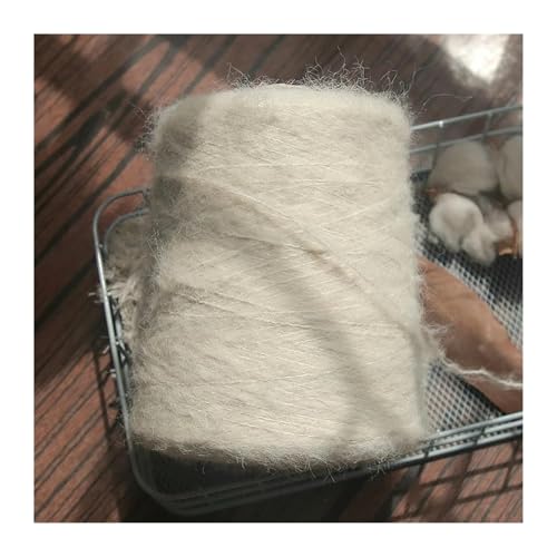 Leichtes, hypoallergenes Doppelstrick-Häkelgarn, 500 Gramm/1 Stück, weiches, feines Seiden-Strickgarn aus Mohair und Kaschmir, Häkelwolle for Stricken von Pullovern und Schals(No.x62) von AQCDPJYU