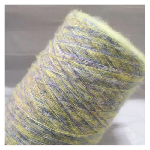 Leichtes, hypoallergenes Doppelstrick-Häkelgarn, 500 g/1 Stück, Mohairgarn, weiches, feines Seiden-Strick-Häkelgarn for Stricken von Schals, Pullovern und Schals(13) von AQCDPJYU