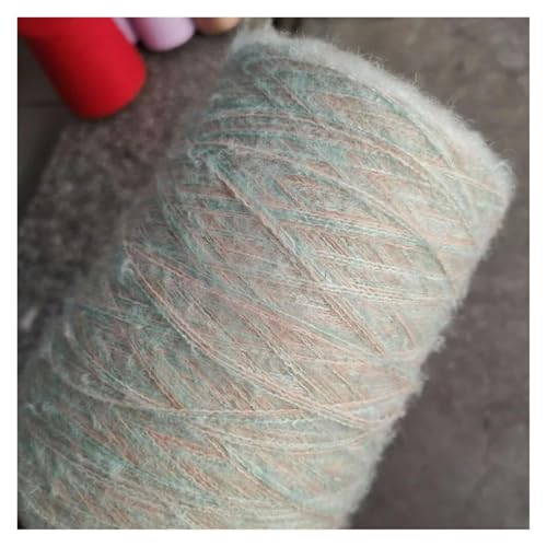 Leichtes, hypoallergenes Doppelstrick-Häkelgarn, 500 g/1 Stück, Mohairgarn, weiches, feines Seiden-Strick-Häkelgarn for Stricken von Schals, Pullovern und Schals(23) von AQCDPJYU