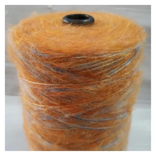 Leichtes, hypoallergenes Doppelstrick-Häkelgarn, 500 g/1 Stück, Mohairgarn, weiches, feines Seiden-Strick-Häkelgarn for Stricken von Schals, Pullovern und Schals(4) von AQCDPJYU
