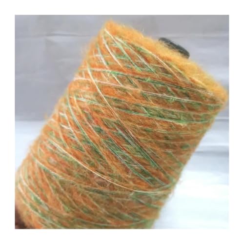 Leichtes, hypoallergenes Doppelstrick-Häkelgarn, 500 g/1 Stück, Mohairgarn, weiches, feines Seiden-Strick-Häkelgarn for Stricken von Schals, Pullovern und Schals(5) von AQCDPJYU