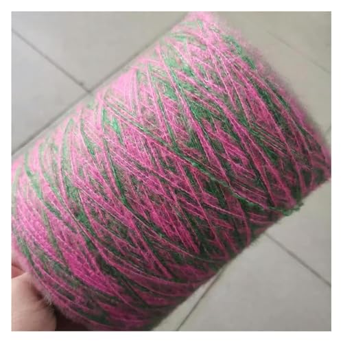 Leichtes, hypoallergenes Doppelstrick-Häkelgarn, 500 g/1 Stück, Mohairgarn, weiches, feines Seiden-Strick-Häkelgarn for Stricken von Schals, Pullovern und Schals(8) von AQCDPJYU
