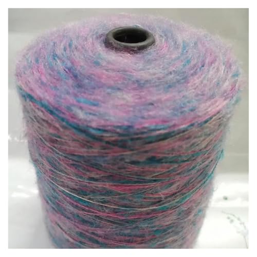 Leichtes, hypoallergenes Doppelstrick-Häkelgarn, 500 g/1 Stück, Mohairgarn, weiches, feines Seiden-Strick-Häkelgarn for Stricken von Schals, Pullovern und Schals(9) von AQCDPJYU