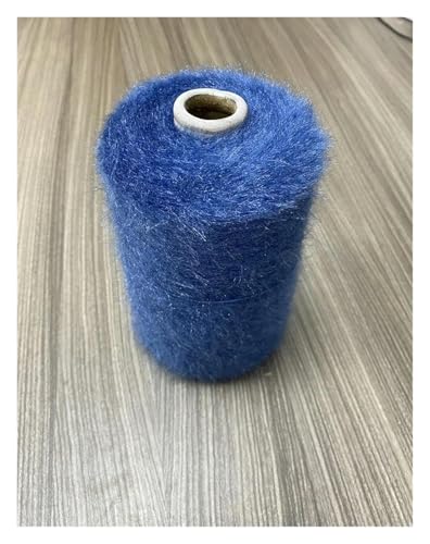 Leichtes, hypoallergenes Doppelstrick-Häkelgarn, Ya-Wolle, Spezialgarn, Puppenmantel, Schal, Garn, Häkelgarn, Polyestergarn for Selbermachen, Häkeln, Taschen, Stricken, weiche 500 g Wolle(Blue) von AQCDPJYU