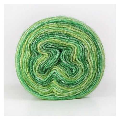 Leichtes, hypoallergenes Doppelstrick-Häkelgarn aus Acrylwolle, Schalgarn, Farbverlaufskuchen, Golfstrick, Acrylwolle, Mütze, Pullover, Häkeln, Spray, 100 g(3) von AQCDPJYU