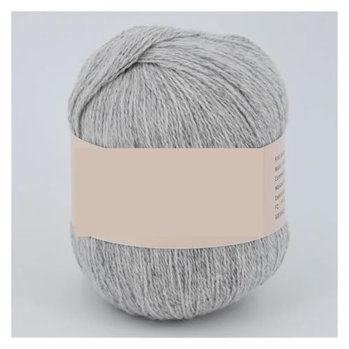 Leichtes, hypoallergenes Doppelstrick-Häkelgarn aus Ya-Wolle for Handstricken im Sommer, mittelfeines, weiches Häkelgarn aus Wolle for Herbst und Winter, Kleidung, Schalfaden, 50 g(6) von AQCDPJYU