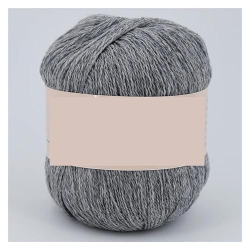 Leichtes, hypoallergenes Doppelstrick-Häkelgarn aus Ya-Wolle for Stricken, mittelfein, weich, DIY, handgestrickt, Häkelwolle, Milchgarn, Mütze, Pullover, Seidenfaden, 5 Stück = 250 g(7) von AQCDPJYU